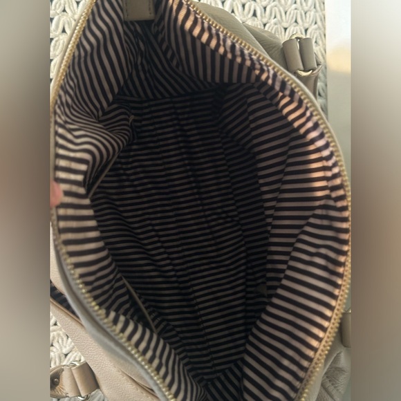 Kate Spade Leather Oyster Tan Handbag - Picture 10 of 16